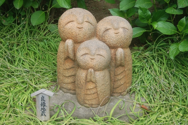 三人のお地蔵さん