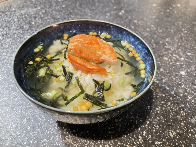 冷たいおちゃづけ